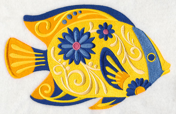 Flower Power Tropical Fish