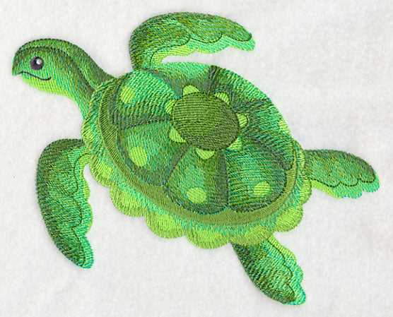 Sea Turtle in Watercolor