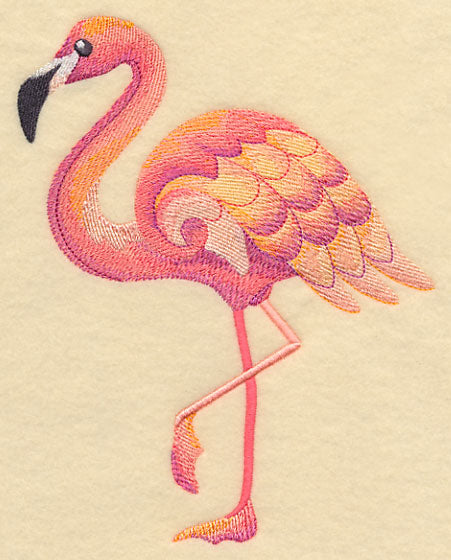 Flamingo in Watercolor