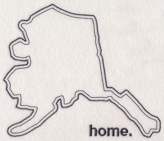 Alaska Outline (Vintage)