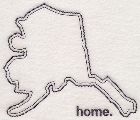 Alaska Outline (Vintage)