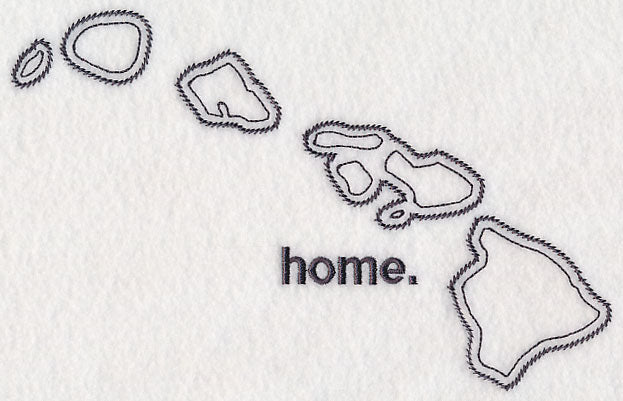 Hawaii Outline (Vintage)