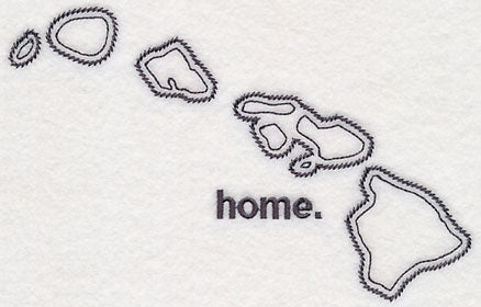 Hawaii Outline (Vintage)