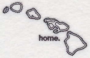 Hawaii Outline (Vintage)