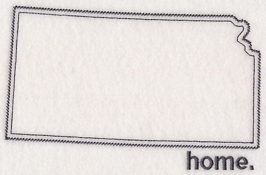 Kansas Outline (Vintage)