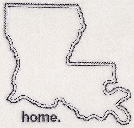Louisiana Outline (Vintage)