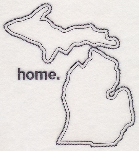 Michigan Outline (Vintage)