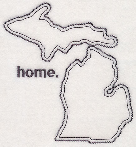 Michigan Outline (Vintage)