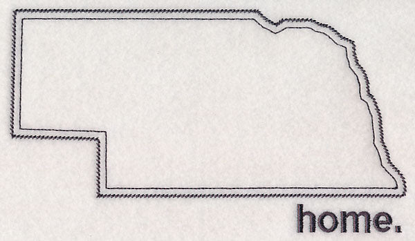Nebraska Outline (Vintage)