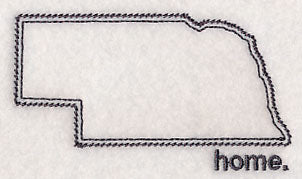 Nebraska Outline (Vintage)