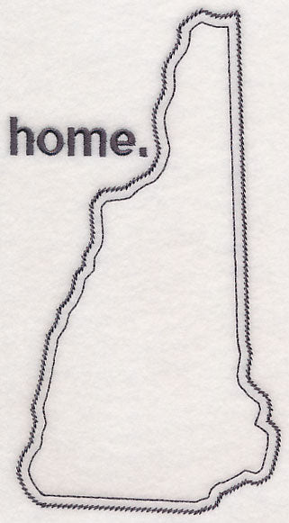 New Hampshire Outline (Vintage)