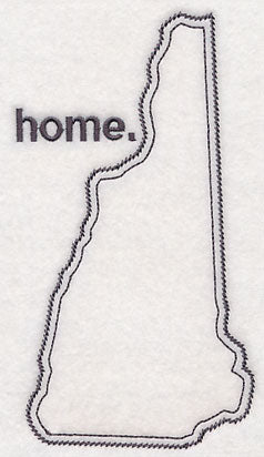 New Hampshire Outline (Vintage)