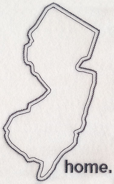 New Jersey Outline (Vintage)
