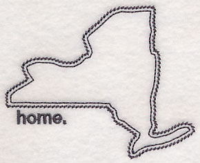 New York Outline (Vintage)