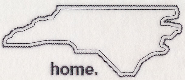 North Carolina Outline (Vintage)