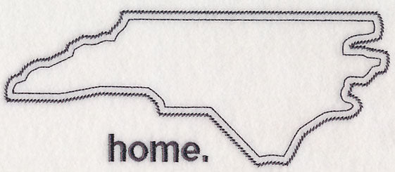 North Carolina Outline (Vintage)