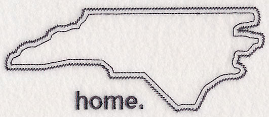 North Carolina Outline (Vintage)