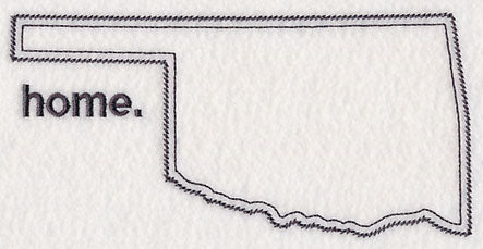 Oklahoma Outline (Vintage)