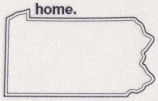 Pennsylvania Outline (Vintage)