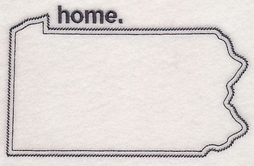 Pennsylvania Outline (Vintage)