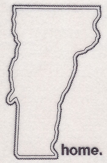 Vermont Outline (Vintage)
