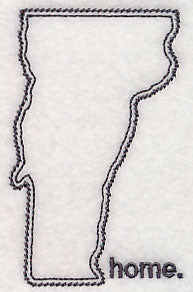 Vermont Outline (Vintage)