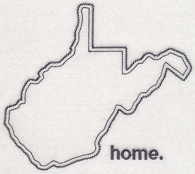 West Virginia Outline (Vintage)