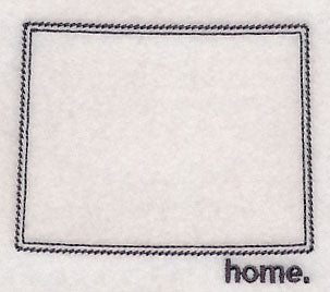 Wyoming Outline (Vintage)