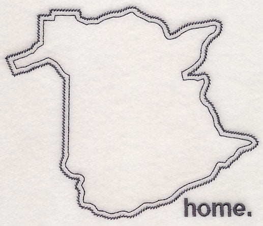 New Brunswick Outline (Vintage)
