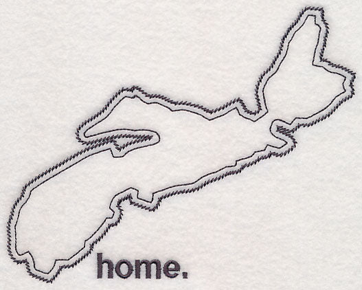 Nova Scotia Outline (Vintage)