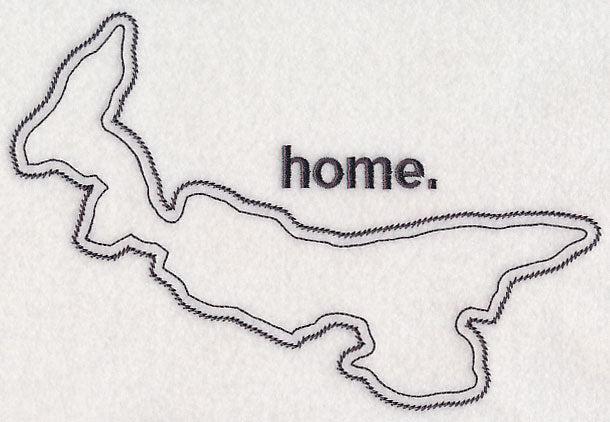 Prince Edward Island Outline (Vintage)