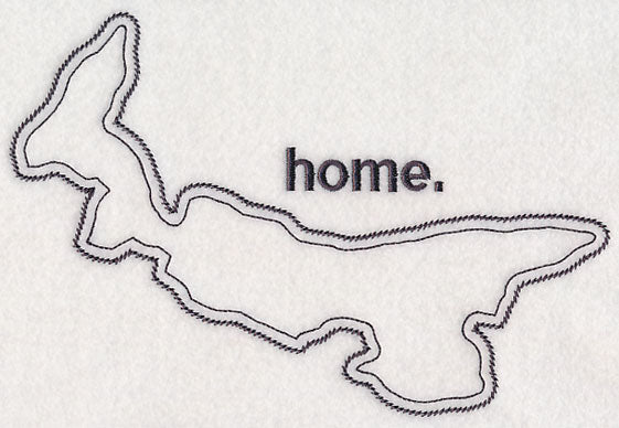 Prince Edward Island Outline (Vintage)