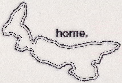 Prince Edward Island Outline (Vintage)