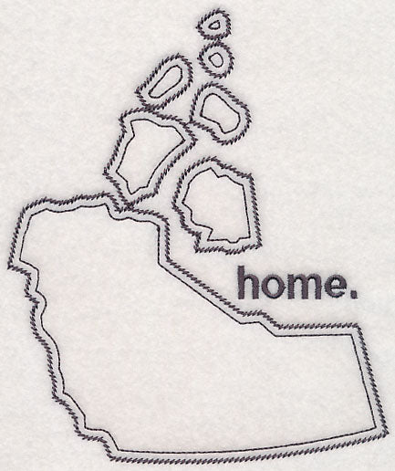 Northwest Territory Outline (Vintage)