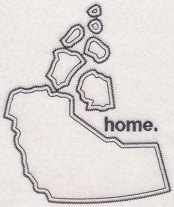 Northwest Territory Outline (Vintage)