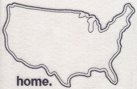 United States of America Outline (Vintage)