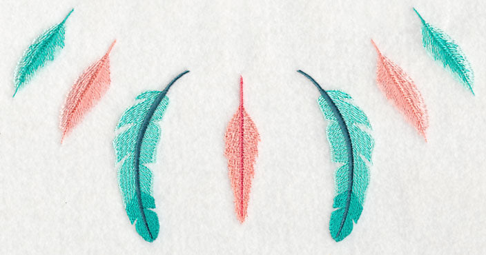 Feather Neckline (Crewneck)