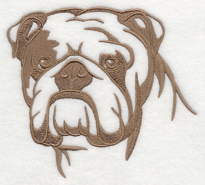 English Bulldog Silhouette