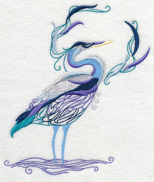 Avian Elegance - Heron