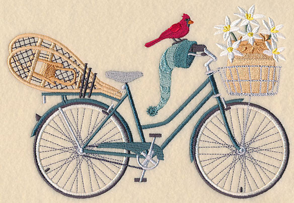 Dashing Through the Snow Bicycle