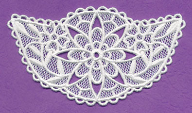 Floral Fashions Necklace (Lace)