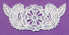 Bright Blooms Necklace (Lace)