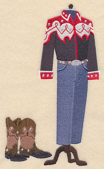 Western Rodeo Dress Form - His