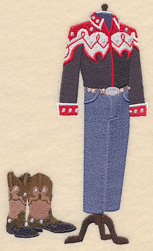 Western Rodeo Dress Form - His