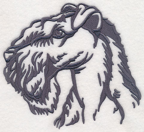 Kerry Blue Terrier Silhouette