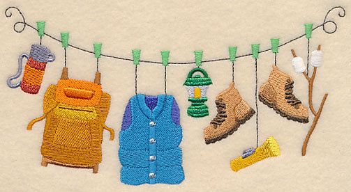 Camping Clothesline
