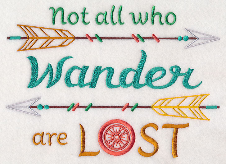 Not All Who Wander Are Lost