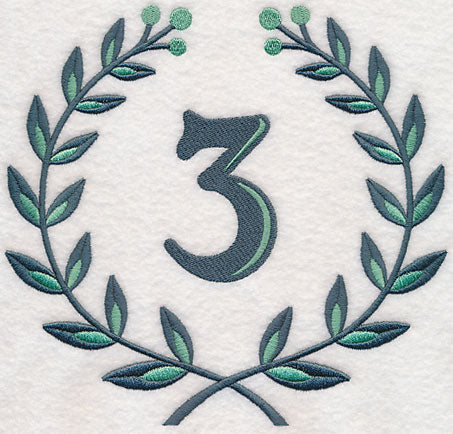 Laurel Number 3 - 7 Inch