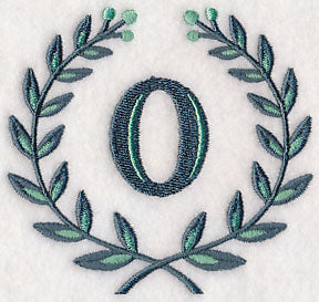 Laurel Letter O - 7 Inch