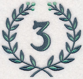 Laurel Number 3 - 7 Inch